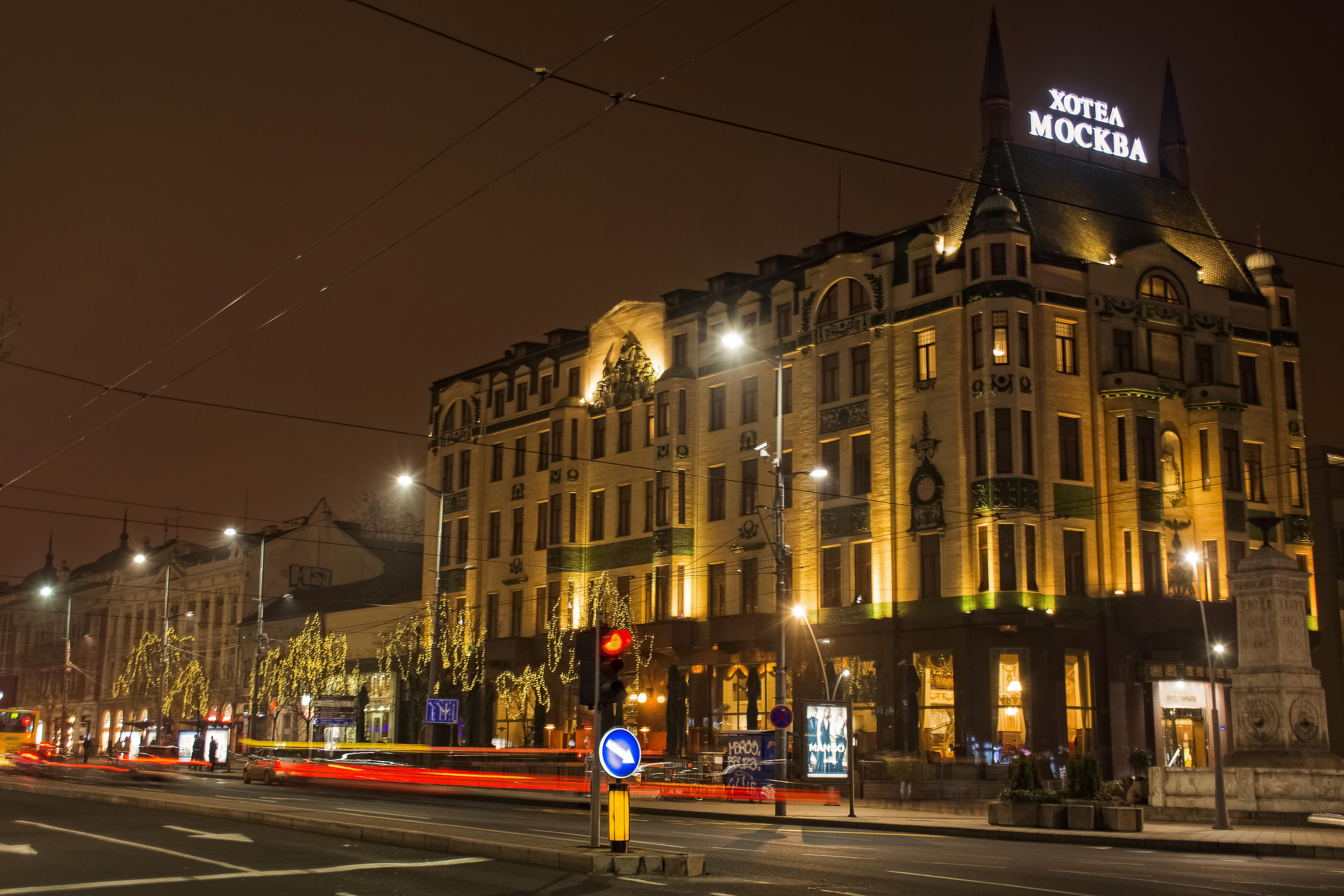 Hotel Moskva Bělehrad Exteriér fotografie